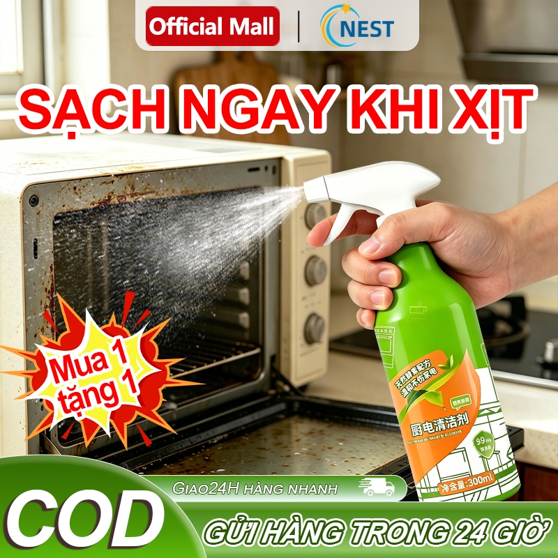 Chai Sạch Nhà Và Bếp Cleanz Làm Sạch Dầu Mỡ, Bay màu vết ố vàng,Sạch bong dầu mỡ, Không vệt loang, s