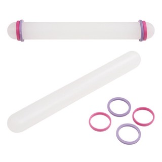 Cán bột nhựa - cán lăn bột nhựa 23cm