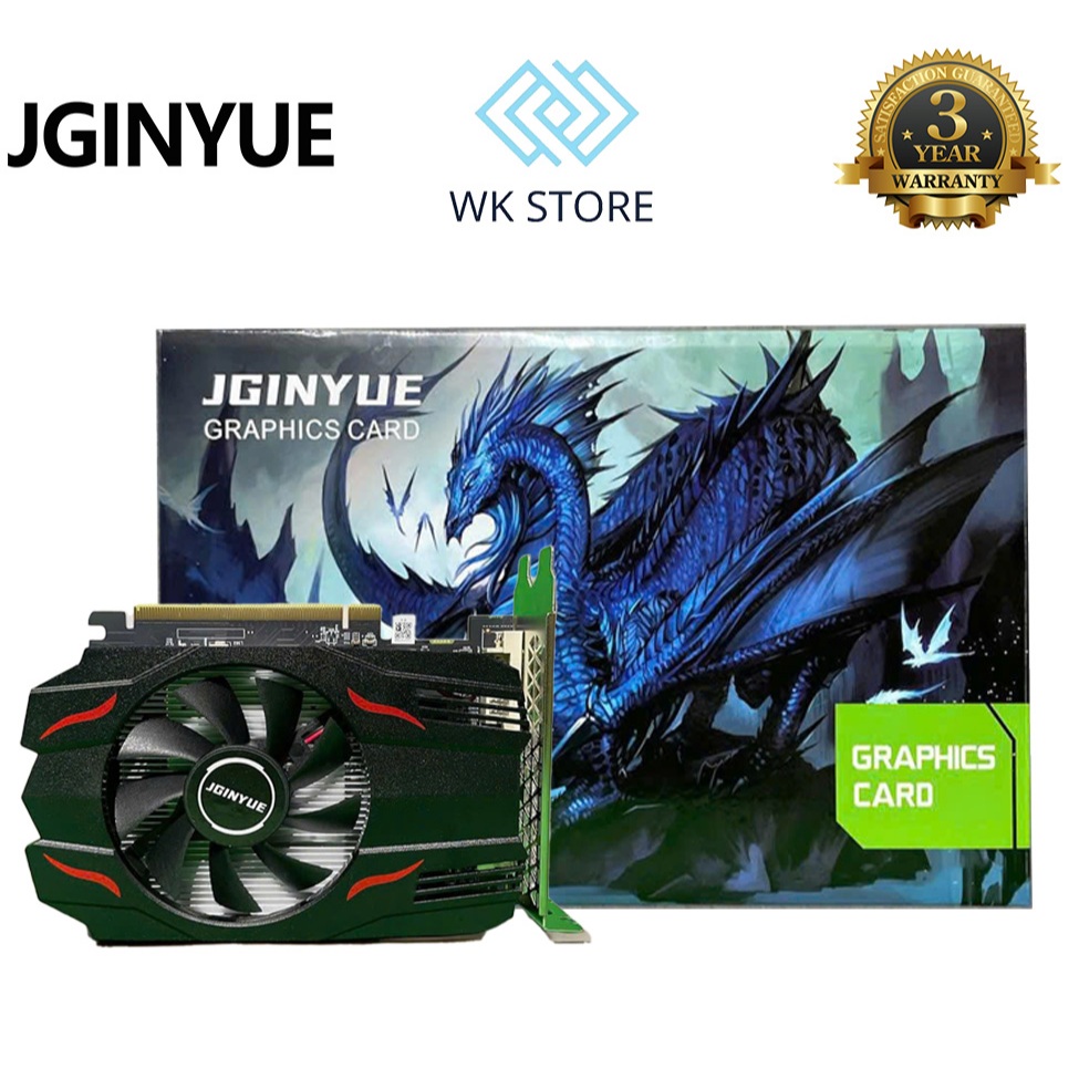 Card Màn Hình VGA JGINYUE RX 550 4GB DDR5 Mới, Bảo Hành 36 Tháng