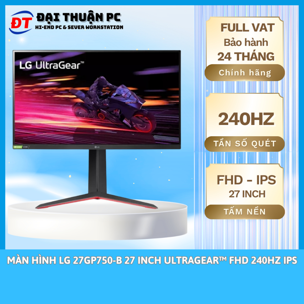 Màn hình LG 27GP750-B 27 inch UltraGear™ FHD 240Hz IPS