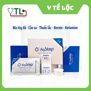 Test Nhanh Ma Tuý Tổng Hợp 5 Chân FASTEP – Phát Hiện Heroin, Ma Túy Đá, Thuốc Lắc, Cần Sa, Ketamine ( 1 TEST )