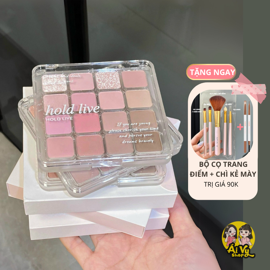 Phấn Mắt 16 Ô HOLD LIVE Sunset Magic HL716 - HoldLive