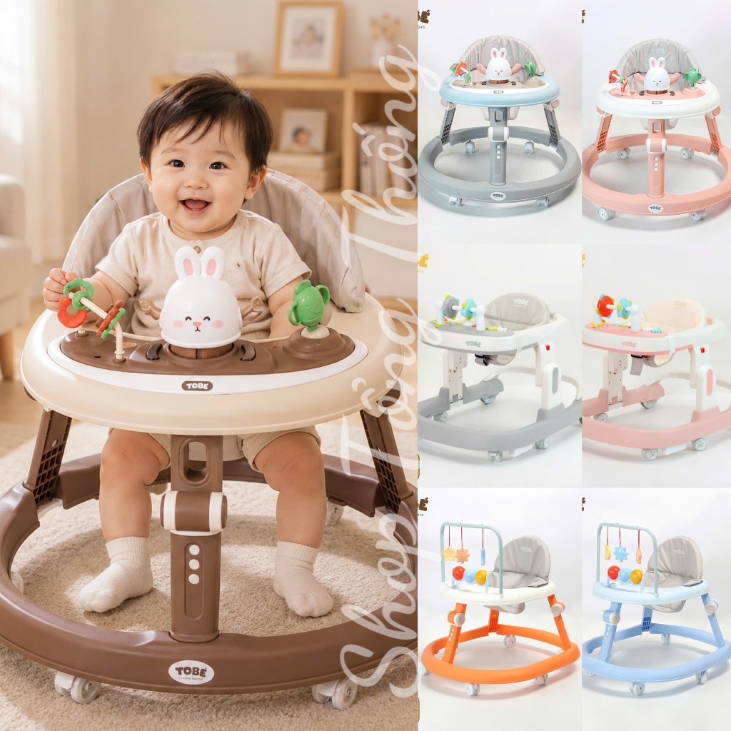 [LINK HOẢ TỐC] Xe tập đi Dubie Nica Muffin Tobe cao cấp chính hãng hiện đại an toàn dễ tháo rời tích