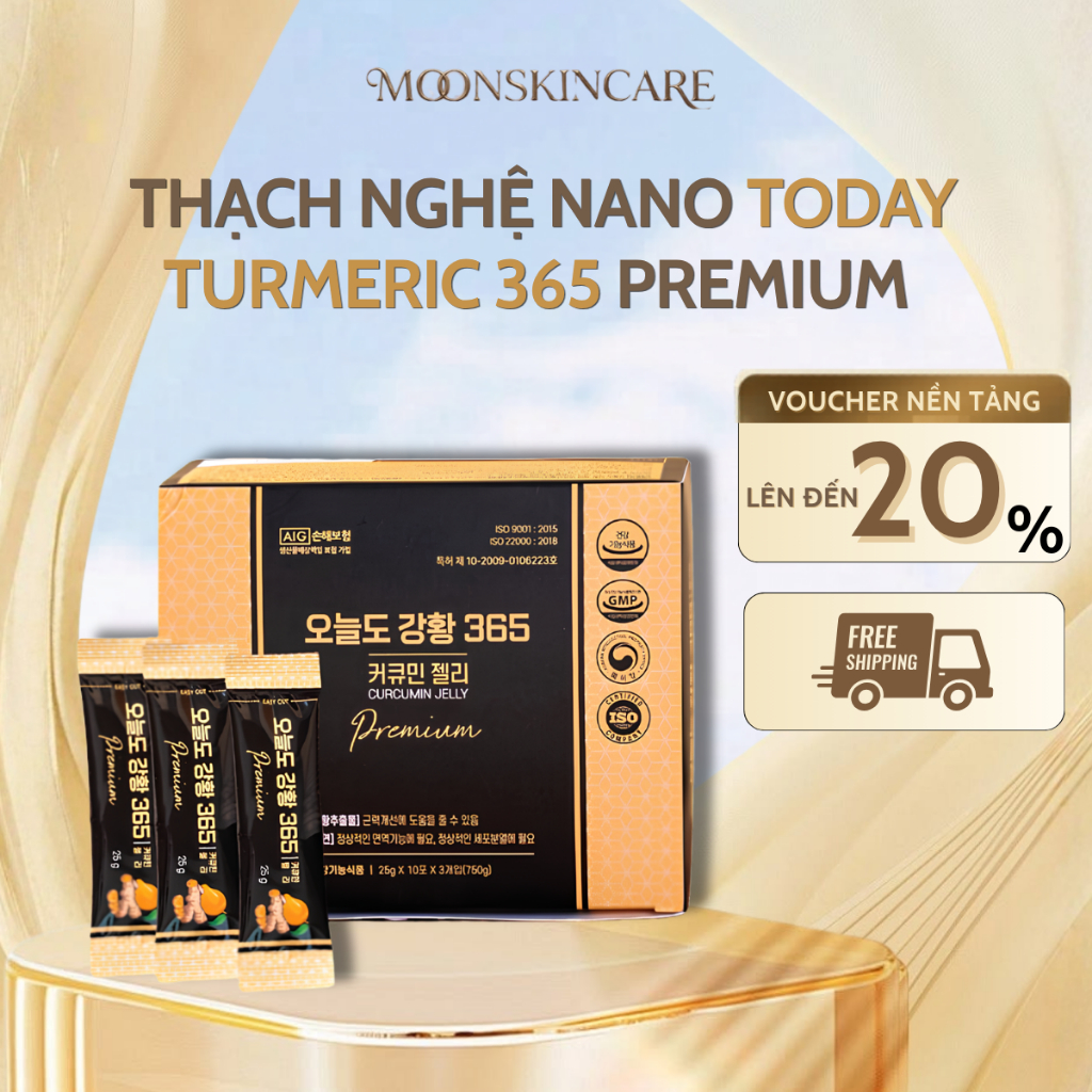 Nghệ Nano Curcumin 365 Premium Hàn Quốc