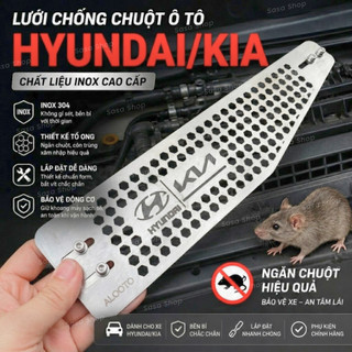 Lưới chống chuột ô tô xe Hyundai Santafe, Creta, Tucson, Accent, Kona, i10 , Elantra bằng Inox