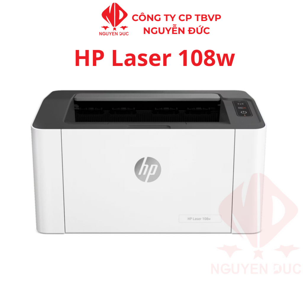 Máy in Laser HP 108W / 108A -  Máy in wifi đen trắng - CHÍNH HÃNG HP MỚI 100%