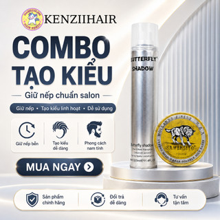Sáp Vuốt Tóc Nam SAWENSITO Sói Vàng 100g Chất Clay Giữ Nếp Lâu Không Bết Dính Mùi Thơm Nam Tính