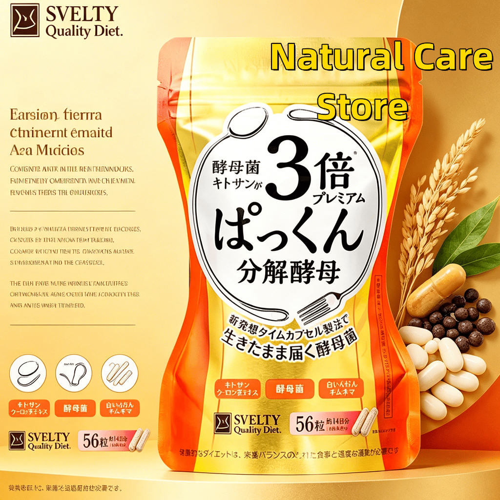 【Nhập khẩu từ Nhật Bản】Svelty 3X Kali Yeast Enzim 56 Viên