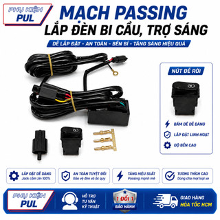 Mạch Auto passing độ đèn trợ sáng, bi cầu mini Z20, X100, M10 Ultra, M30 ultral, Ex3...lắp được cho các dòng xe máy