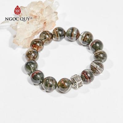 Vòng tay đá Thạch anh tự nhiên phối charm - Mẫu VC0532 - Ngọc Quý