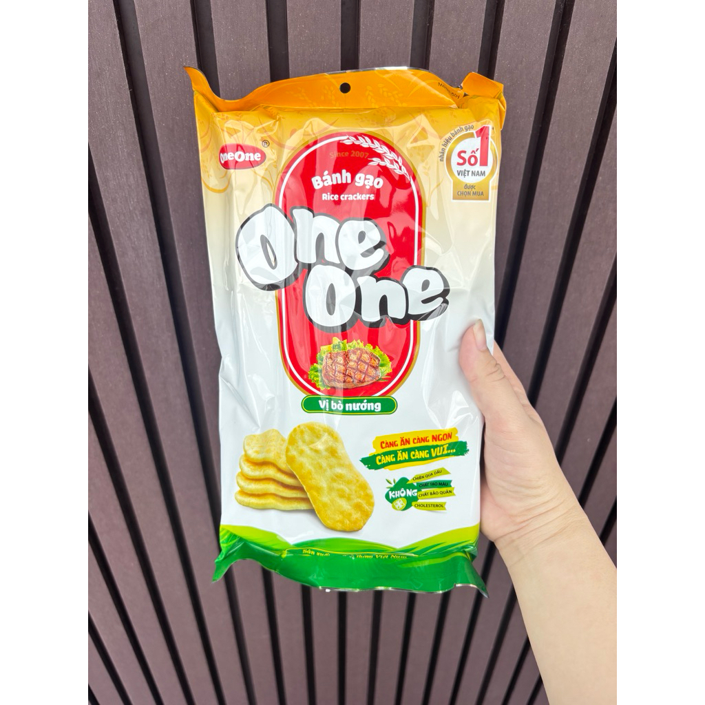 BÁNH GẠO ONE ONE VỊ BÒ NƯỚNG 150g