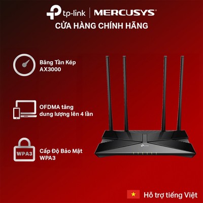 Router WiFi TP-Link Archer AX53HP AX3000 – WiFi 6, 4 Ăng-ten 7dBi Công Suất Cao