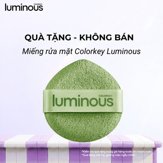 [QUÀ TẶNG] Bông mút rửa mặt COLORKEY LUMINOUS