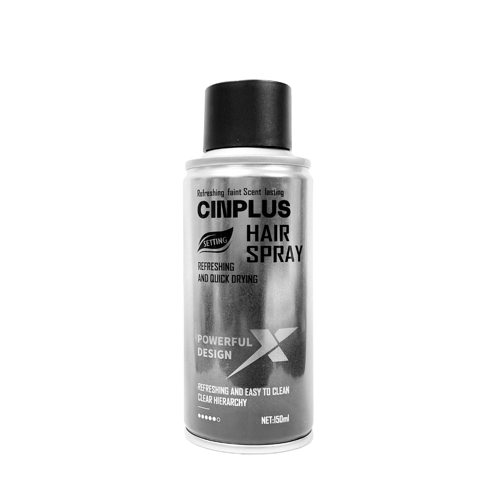 Gôm xịt tóc CINPLUS 150ml giữ nếp tạo kiểu nam nữ