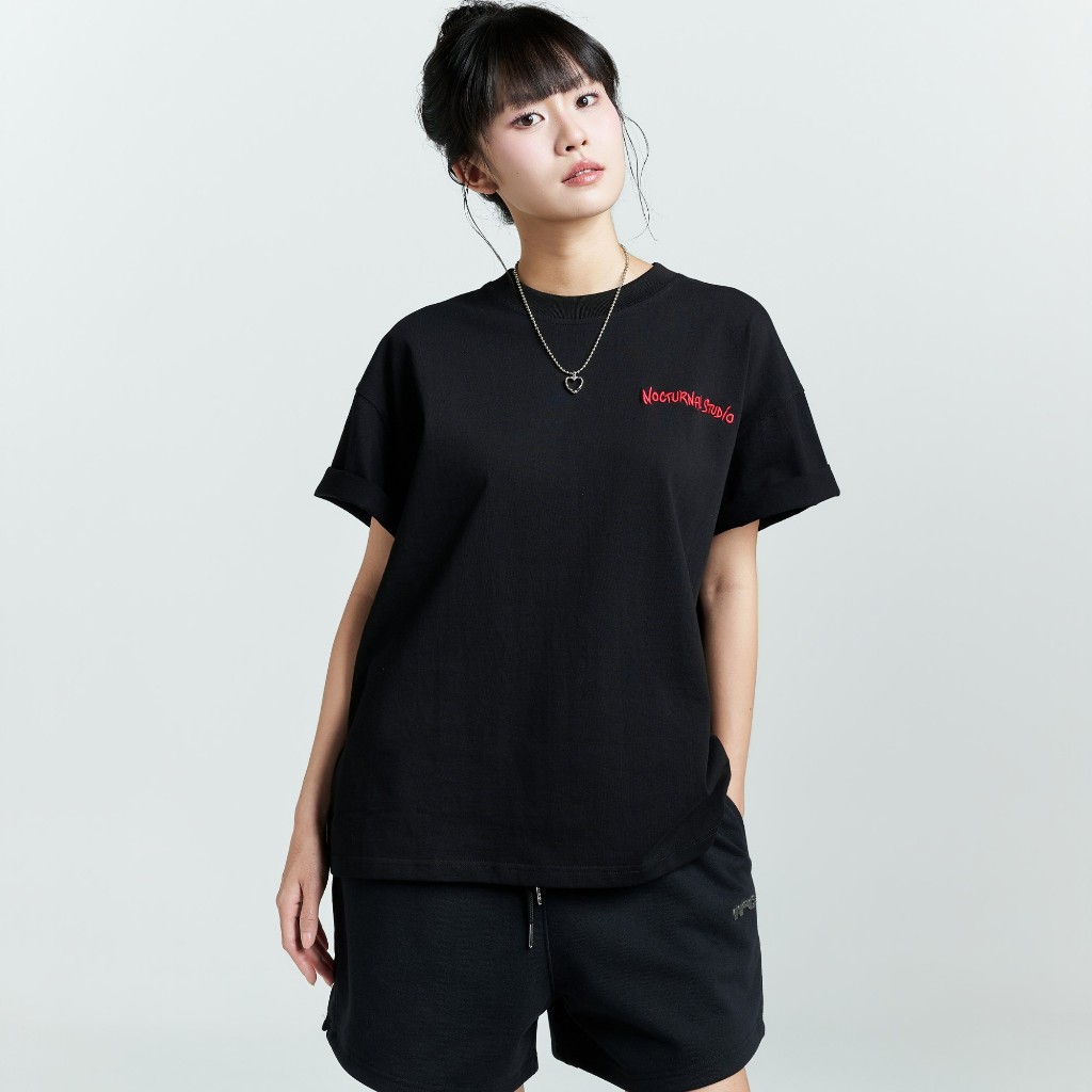 Áo Thun Thêu Nổi Form Relaxed Fit NOCTURNAL Funky Tee Prime Cotton 100% Nam Nữ Unisex Localbrand | BigBuy360 - bigbuy360.vn