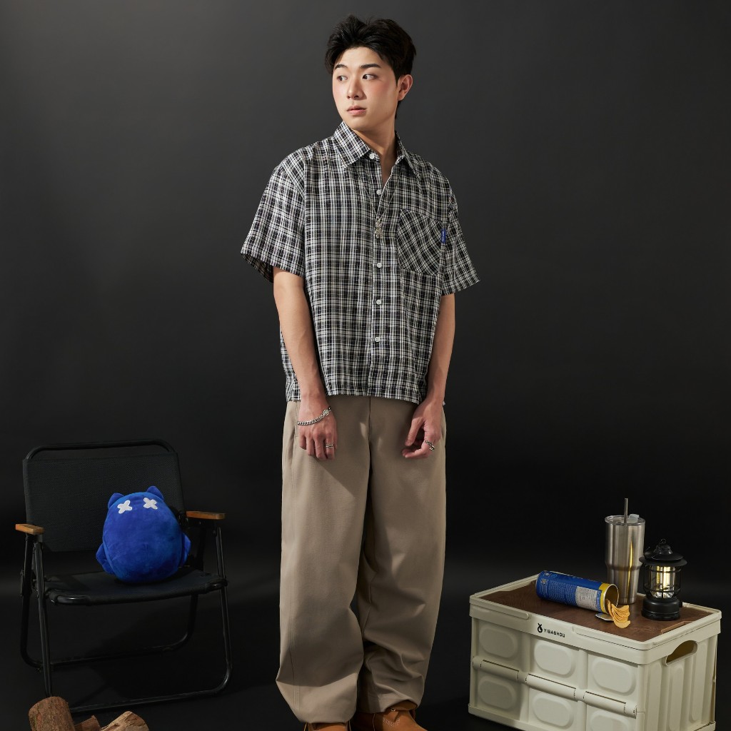 Quần Khaki Ống Cong NOCTURNAL Barrel Khaki Pants Nam Nữ Unisex Local Brand | BigBuy360 - bigbuy360.vn