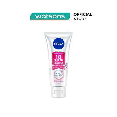 [Quà Tặng Không Bán] Nivea Body Serum Extra Bright10 Super Vitamins60ml