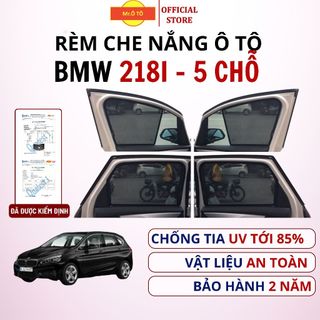 Rèm che nắng chống UV xe BMW 218I 5 chỗ loại 1 Mr Ô Tô - Bảo hành 2 năm [tặng bộ chân đế]