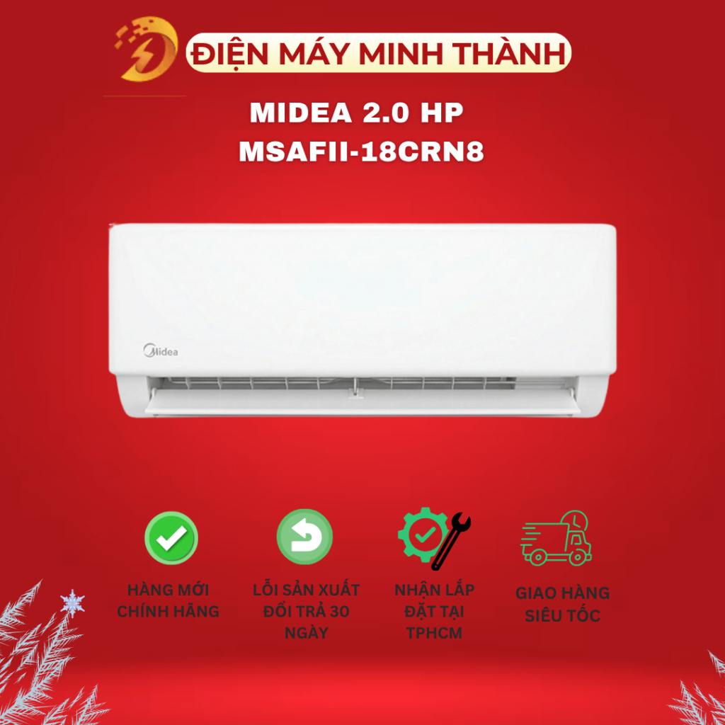 MSFQP- 18CRN8 - Máy lạnh Midea 2.0 HP  MODE 2026 HÀNG CHÍNH HÃNG MỚI <CHỈ GIÁ MÁY>