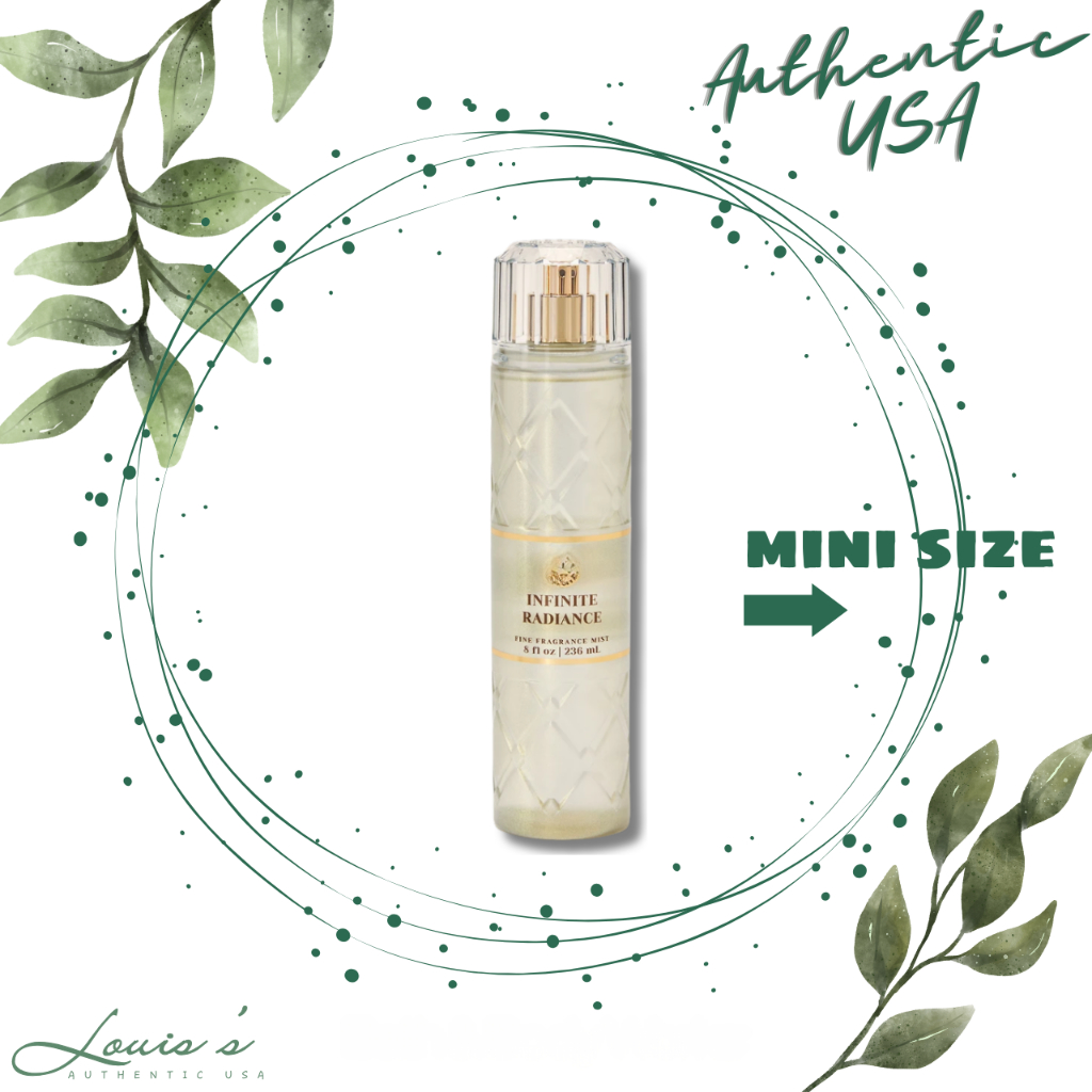 [ Mini ] Body mist INFINITE RADIANCE (sang) - Xịt thơm toàn thân B.BW Mỹ
