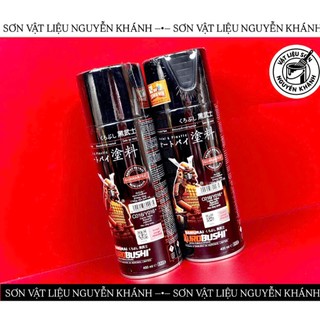Sơn Xịt Samurai C016/Y016 Màu Vàng Candy 400ml – Sơn Xe Máy, Nhựa, Kim Loại, Màu Vàng Trong Bóng Đẹp
