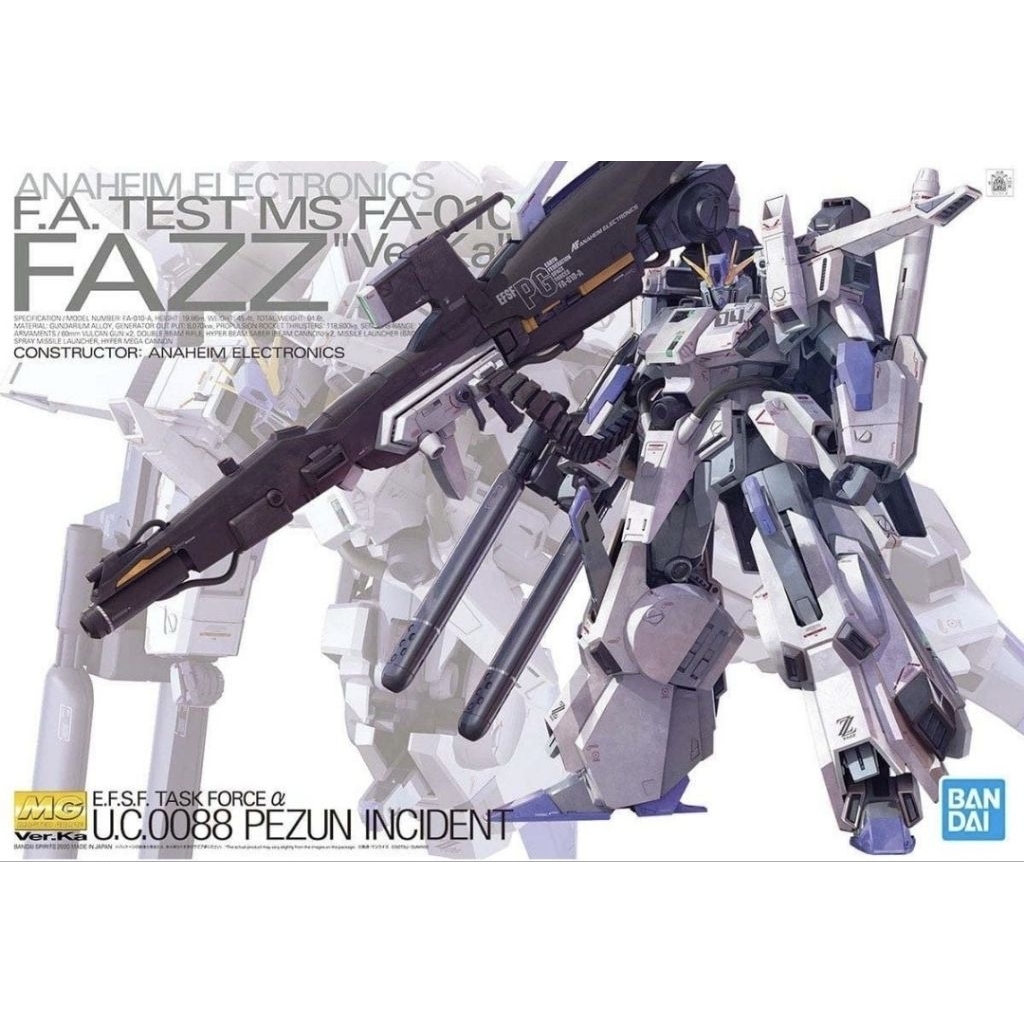 [Hàng Order] MG 1/100 FAZZ Ver Ka
