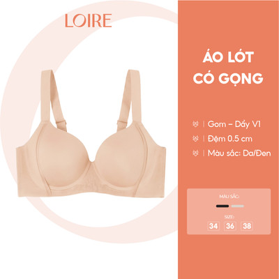 Áo Lót Định Hình Loire AL250740 Đệm 0.5cm Cho Ngực Vừa Có Gọng