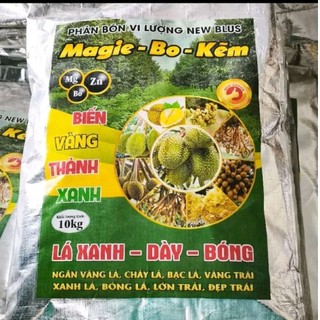 MAGIE BO KẼM - BAO 10KG - 1KG PHA 400L