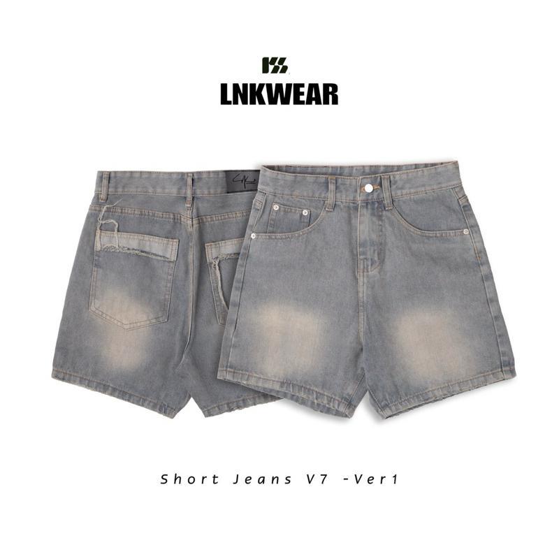 QUẦN SHORT UNISEX LIGHT BLUE V7 LNKWEAR