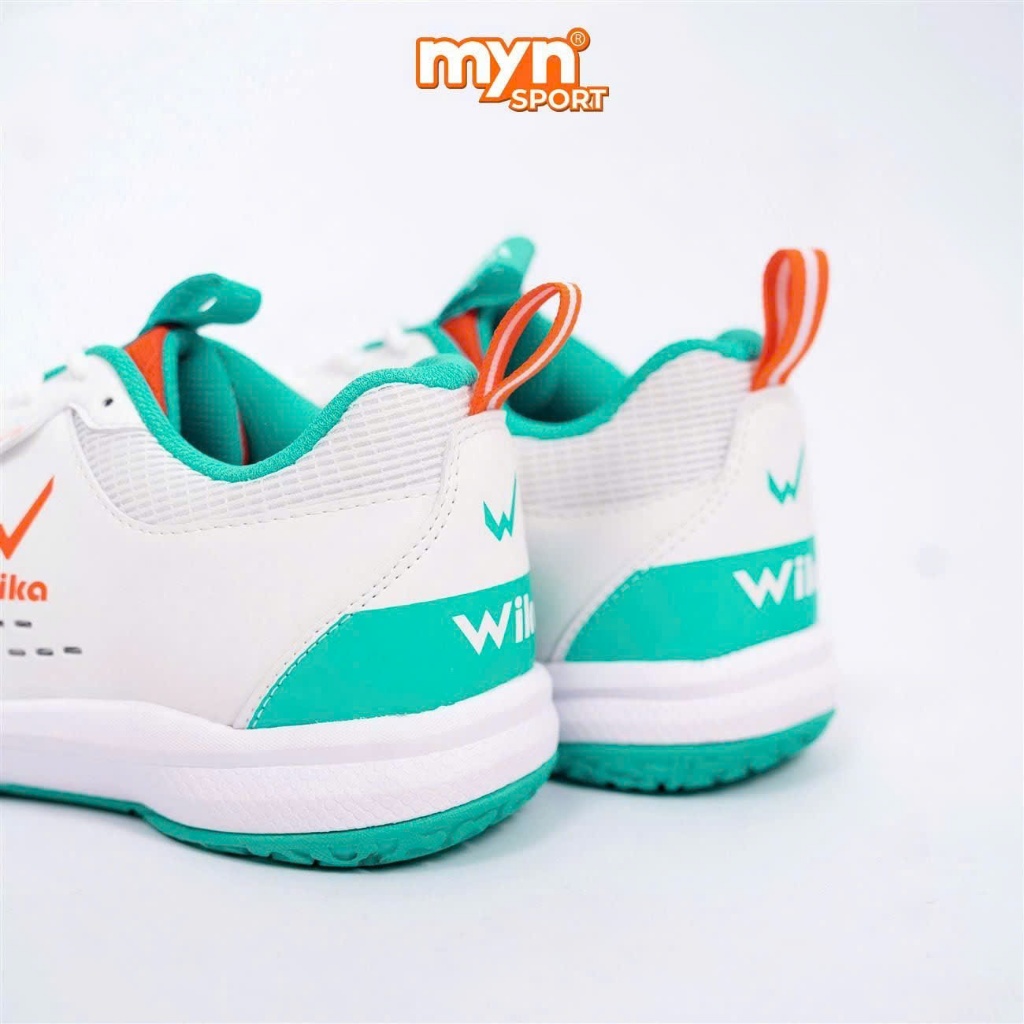 GIÀY WIKA MARU TRẮNG XANH NGỌC