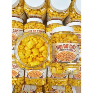 Nui Bơ Cay Giòn Rụm Béo Cay Hộp Ăn Vặt PV FOOD