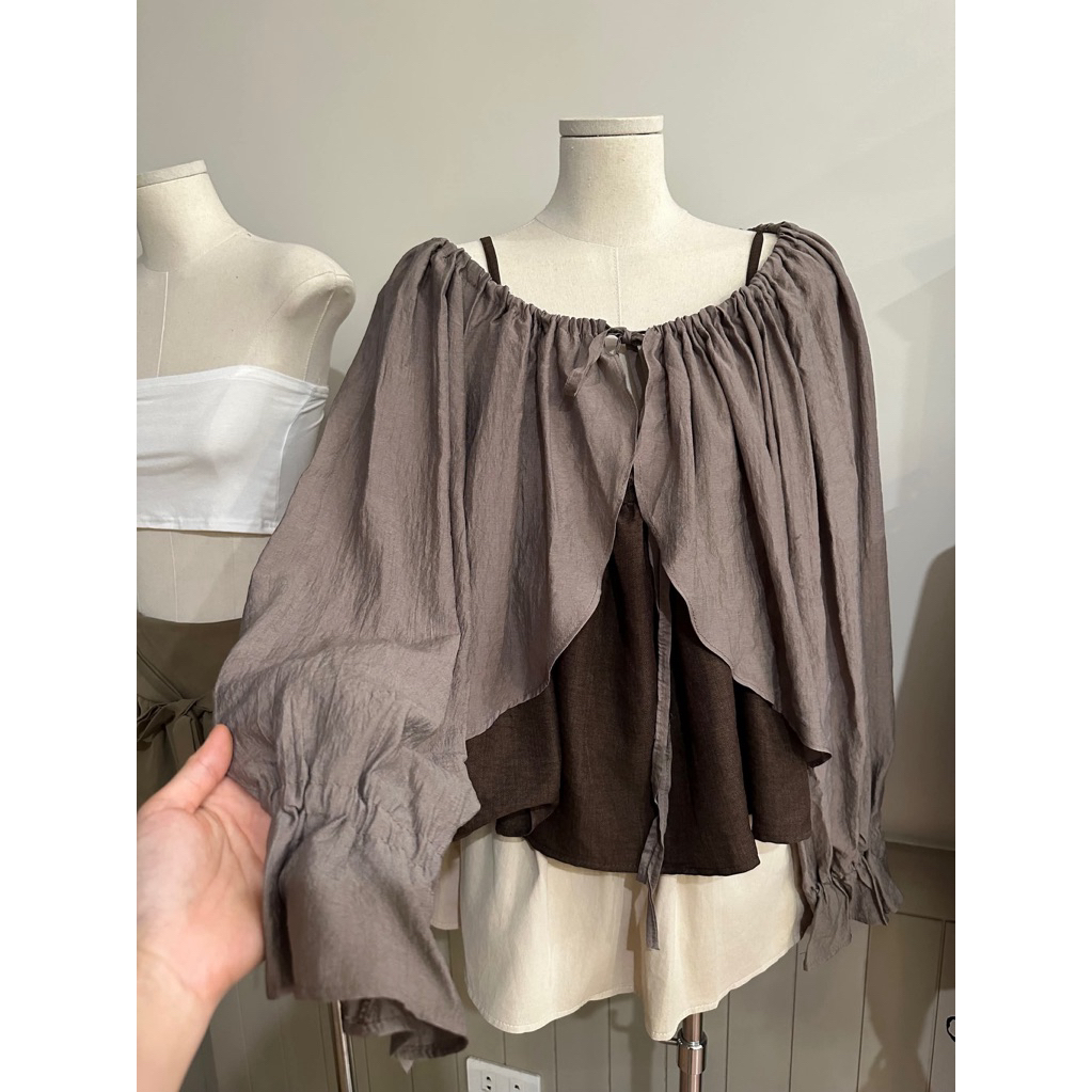 Áo croptop dáng ngắn bèo A5622 Nana21 Nanastore21 Nữ Woman