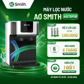 Máy lọc nước ro đặt bàn nước nóng a.o.smith aosmith model z4 c2 eco-aoc75pur