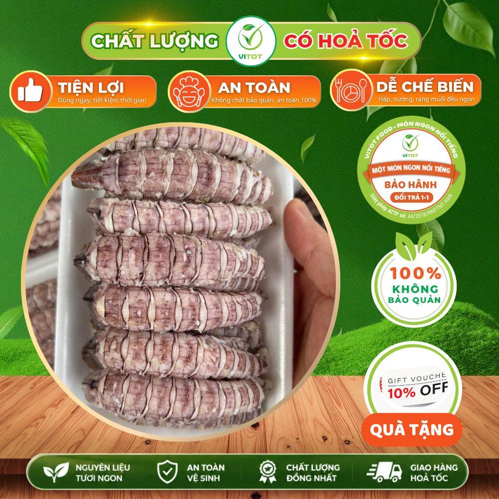 Bề Bề Bóc Nõn Thịt VITOT Thơm Mềm Ngọt Thịt, Chất Lượng, Tiện Lợi