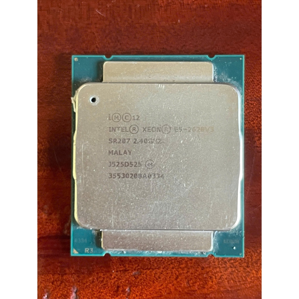 Cpu Xeon E5-2620V3 Chạy main X99, Socket 2011V3