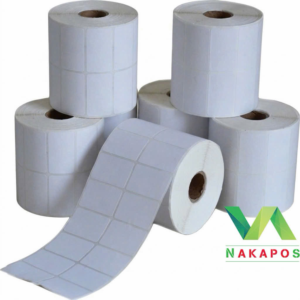 [COMBO 6 CUON] Tem mã vạch 70x22 72x22 dán decal in nhiệt 35x22 giấy nhiệt 35*22 giấy in nhiệt 35x22