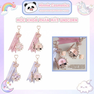 (Sẵn) Móc Khoá Phấn Mắt Mini Flower Knows Knight Unicorn