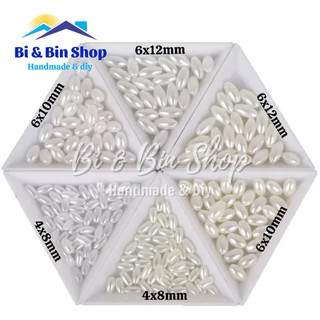 30g Hạt Thóc, Hạt Lúa Đính Kết Trang Phục, Làm Phụ Kiện Thời Trang