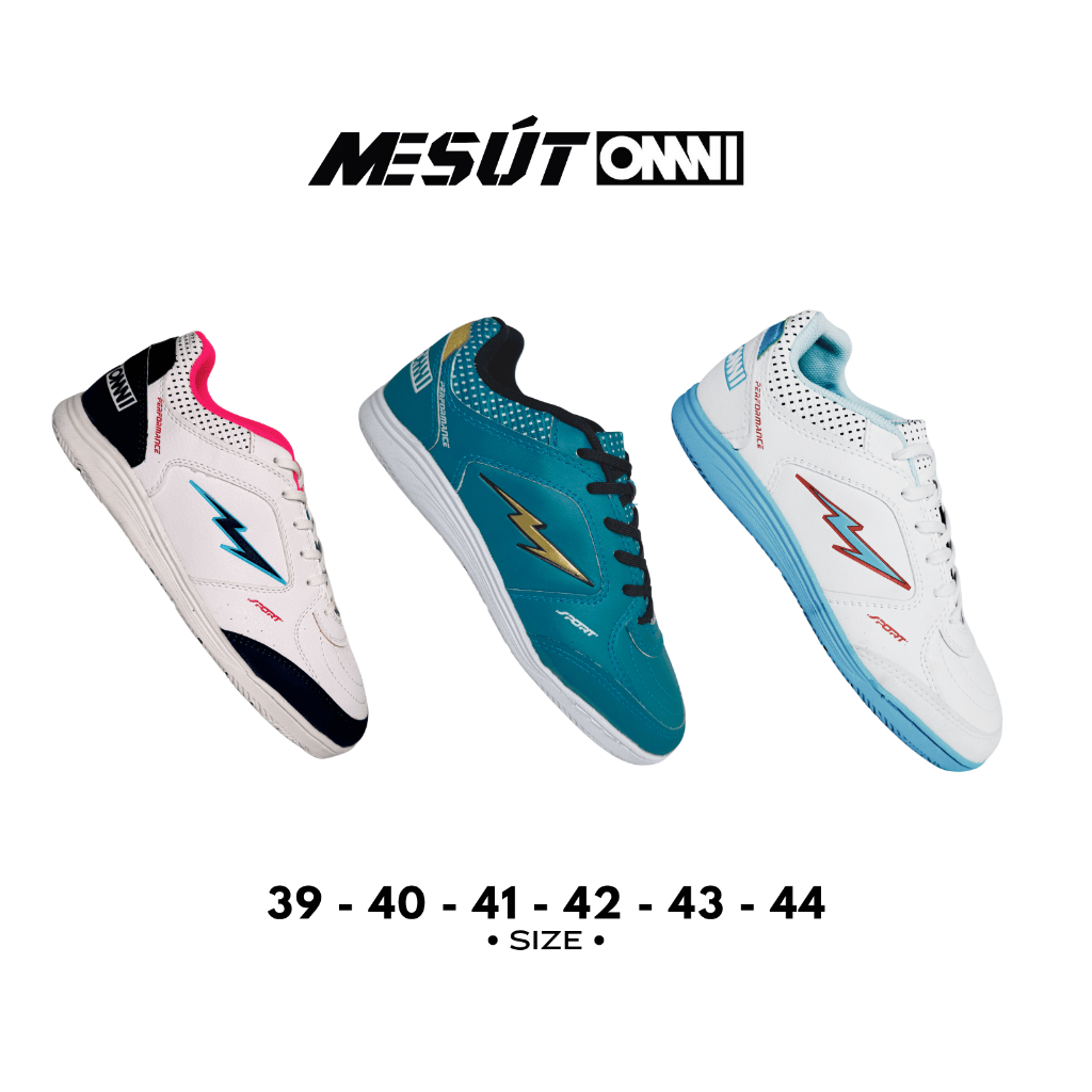 Combo Giày Futsal MESÚT OMNI OT121 (Tặng Túi + Tất) giày chuyên dành cho sân futsal, sân nền cứng