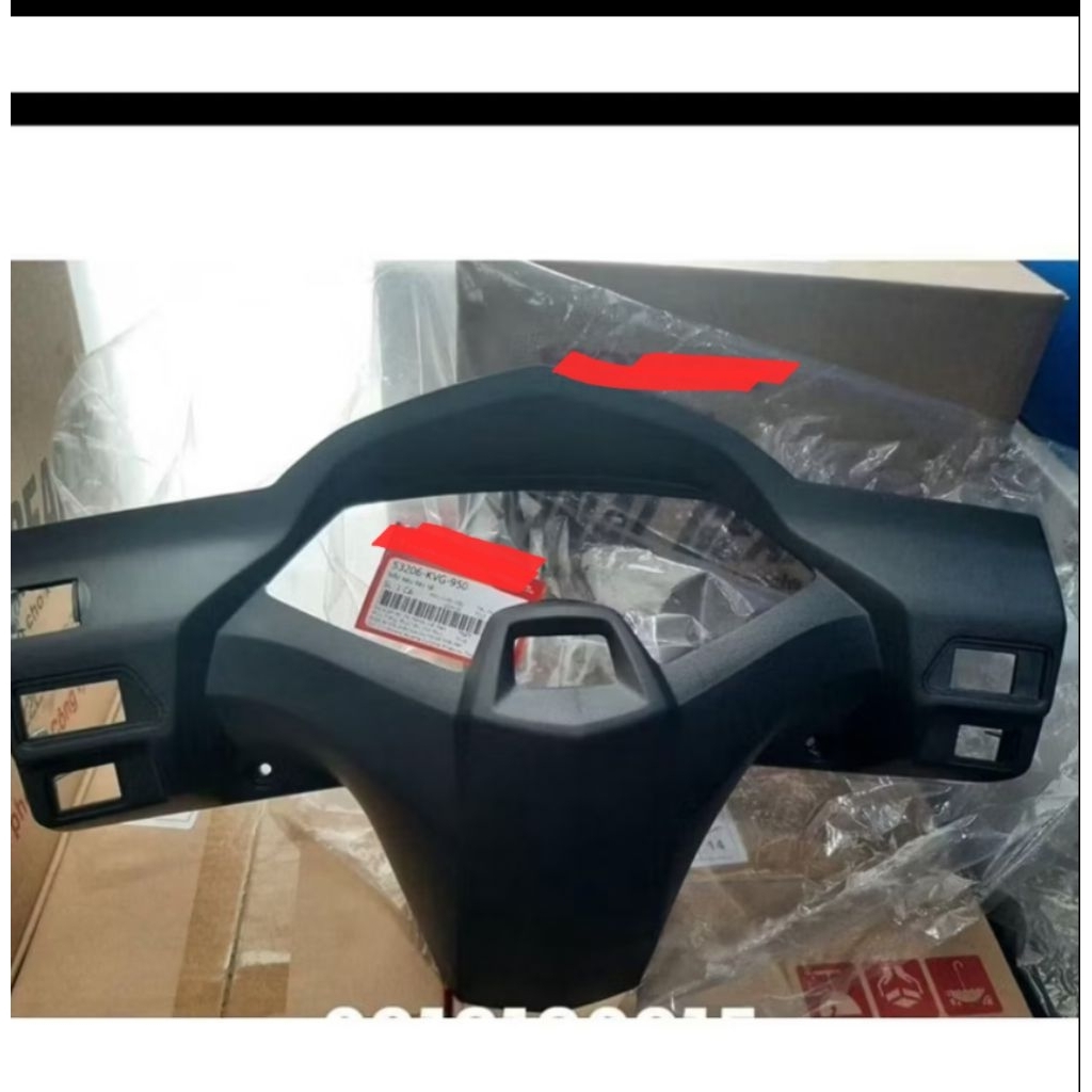kvg Nắp sau tay lái ab 2010 FI không có tem Air Blade 110, bợ cổ nhám AB 2007-2010
