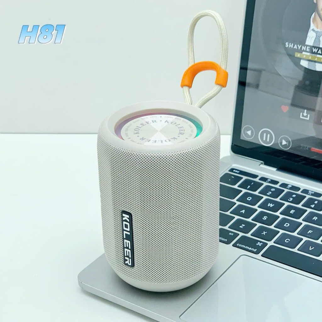 Loa nghe nhạc bluetooth  Koleer H81 – NHỎ GỌN, ÂM THANH MẠNH MẼ