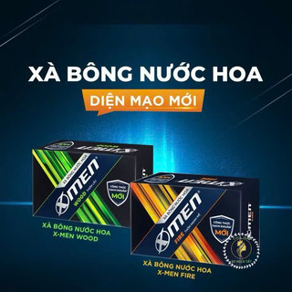 Xà Bông Cục X-Men 90G Cho Nam – Sạch Khuẩn, Thơm Lâu Nam Tính, Dưỡng Da Mềm Mịn
