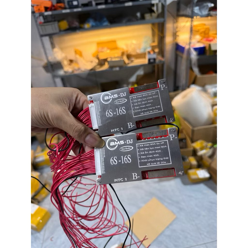 Mạch bms dj 13s-50A và 15s-50A và 16s-50A