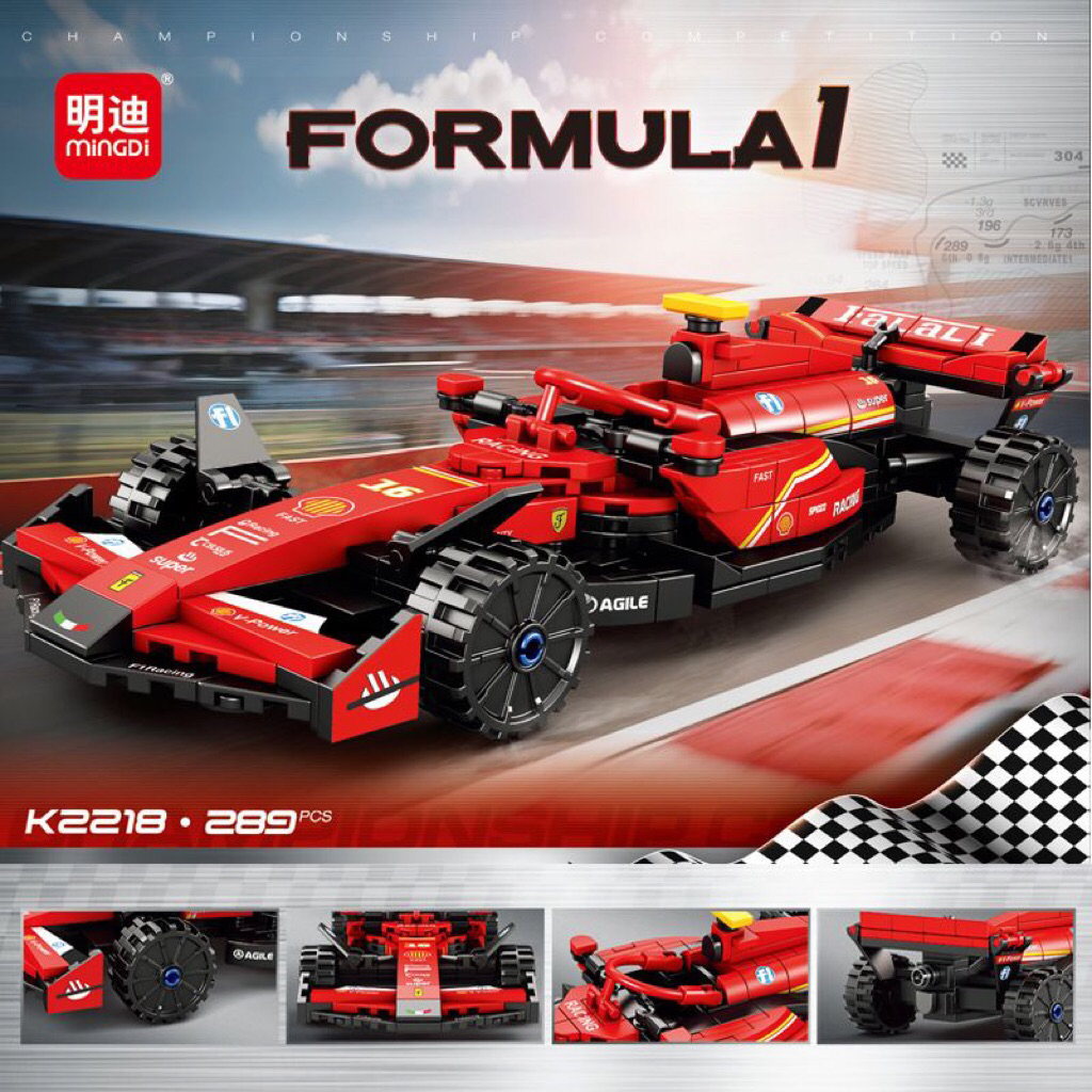 Bộ đồ chơi lắp ráp mô hình xe đua Formula 1