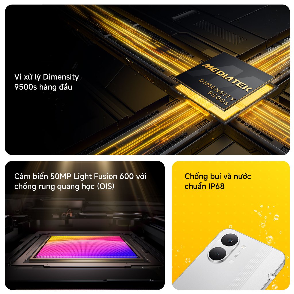 Điện thoại POCO X8 Pro Max (12+256GB| 12+512GB) - AMOLED 6.83" | MTK D9500s | 50+8MP/20MP | 8500mAh | BigBuy360 - bigbuy360.vn