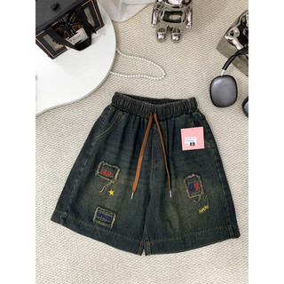 [AB-01] Quần ngố jeans lụa-cạp chun co dãn-size:40-78kg