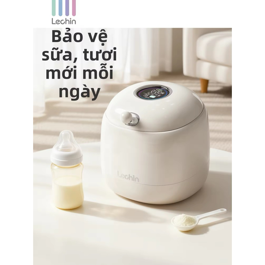 (Sẵn máy )Nồi máy bảo quản sữa bột chân không Lechin giúp sữa không bị oxy hoá ,vón cục , ẩm mốc