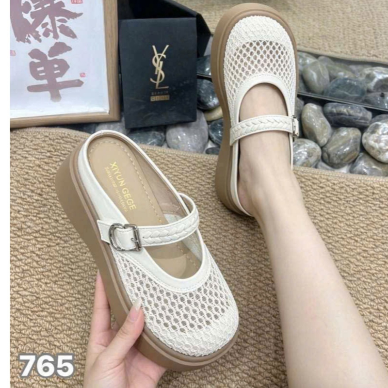 Sục lưới nữ đế bằng 765 fulbox - HACHI SHOES