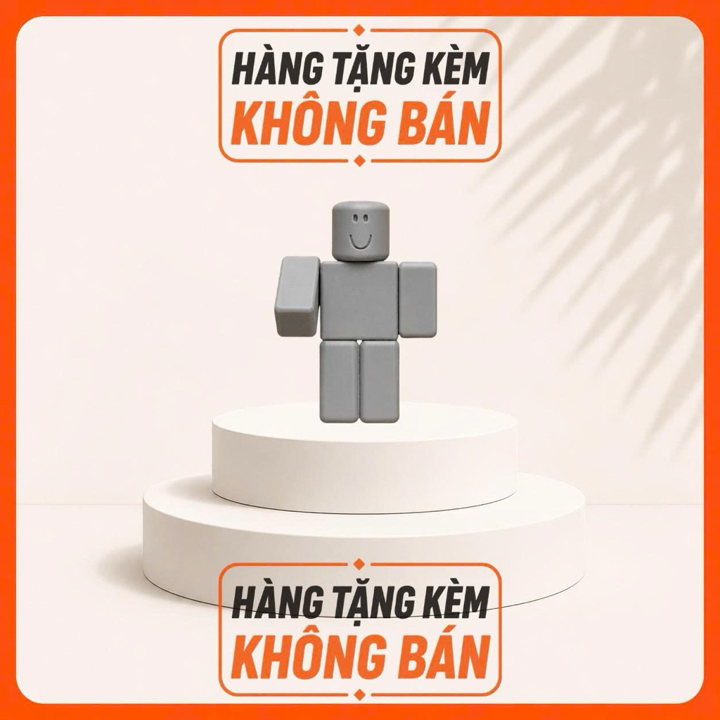 [Hàng Tặng Kèm - Không Bán] Mô Hình Noob Roblox Mini Cute In 3D