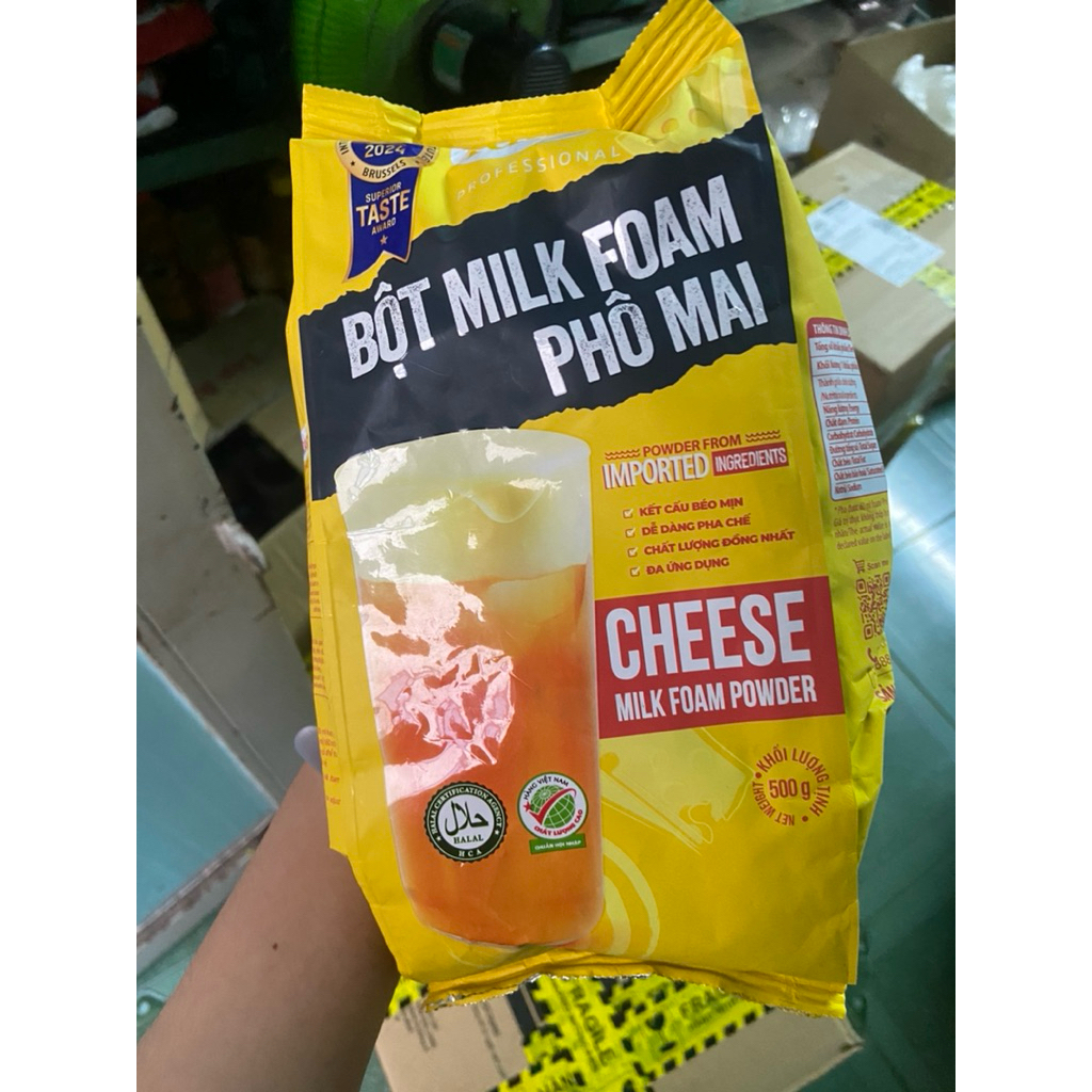 Bột Milk Foam Luave Phô Mai - 500G